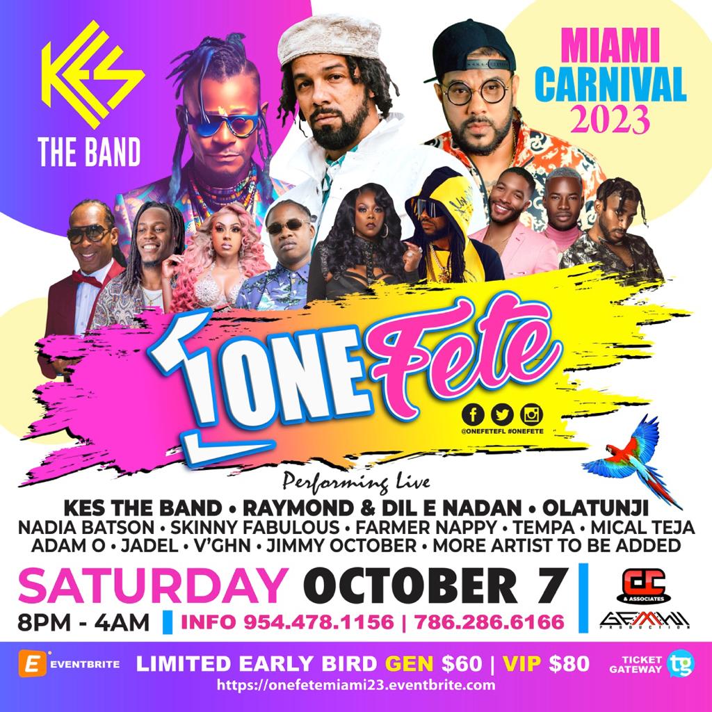 MIAMI CARNIVAL - ONE FETE