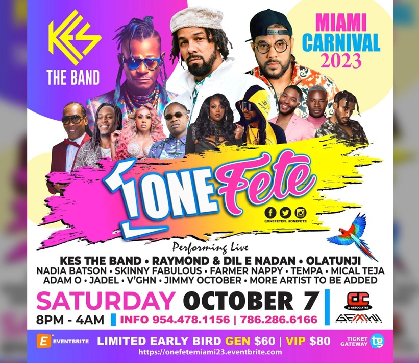 MIAMI CARNIVAL - ONE FETE